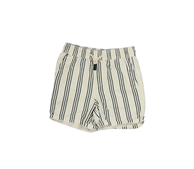 Bílé kraťasy s modrými pruhy Primark
