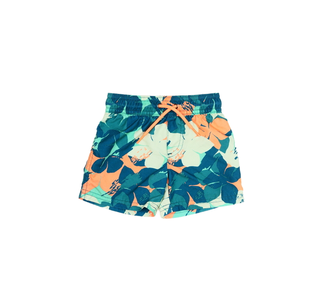 Zelené květinové kraťasy