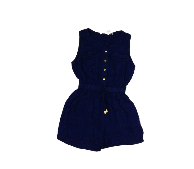 Tmavomodrý kraťasový overal 