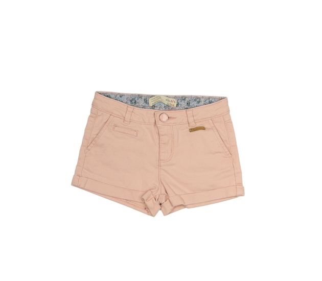 Růžové riflové kraťasy Zara