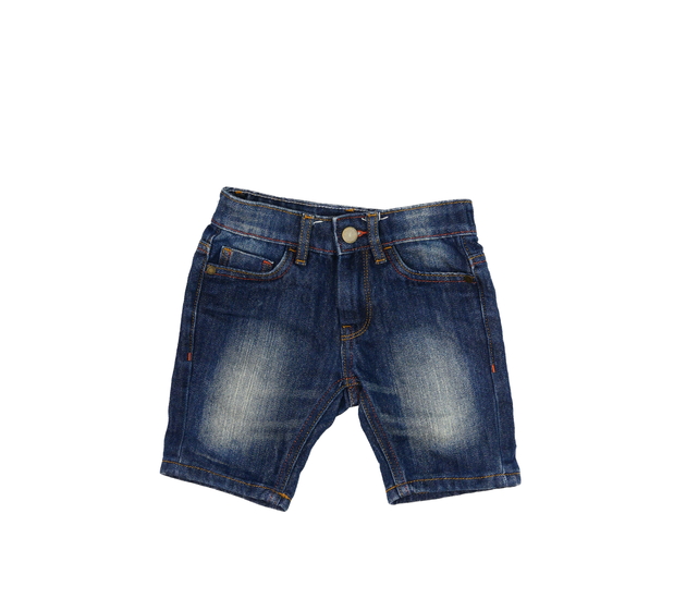 Tmavomodré riflové kraťasy Next