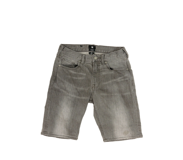 Šedé melírované kraťasy 