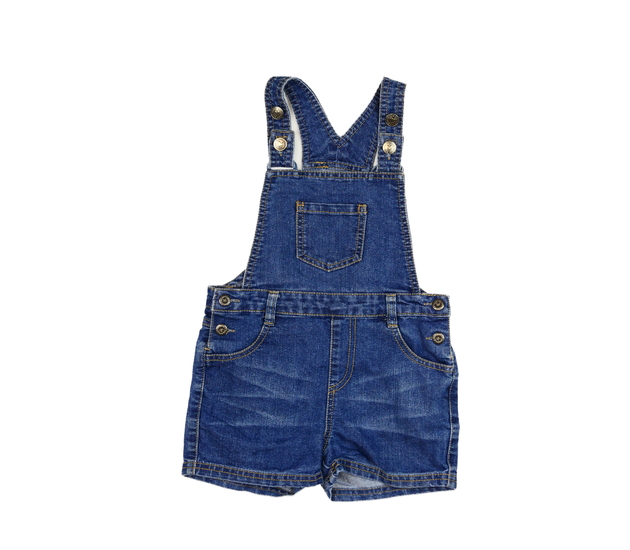 Modré riflové kraťasy s laclem Bluezoo