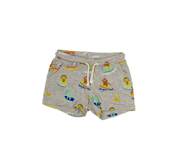 Šedé kraťasy se zvířátky H&M