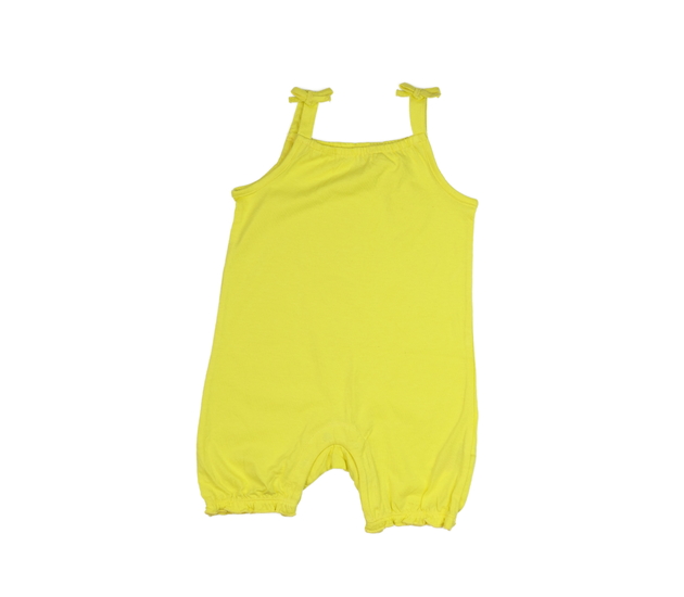 Žlutý kraťasový overal F&F