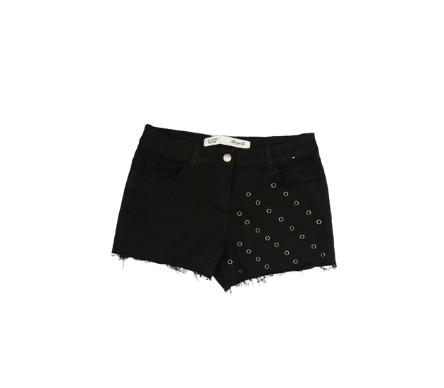 Černé riflové kraťasy Primark