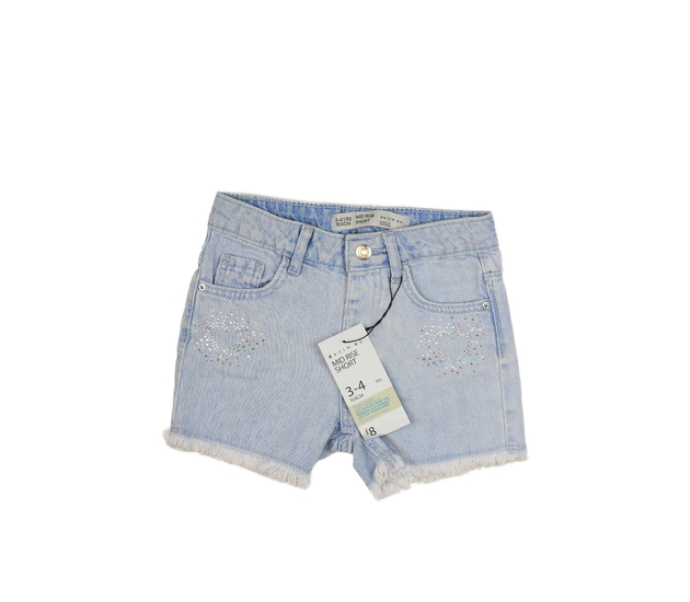 Nové světle modré riflové kraťasy Primark