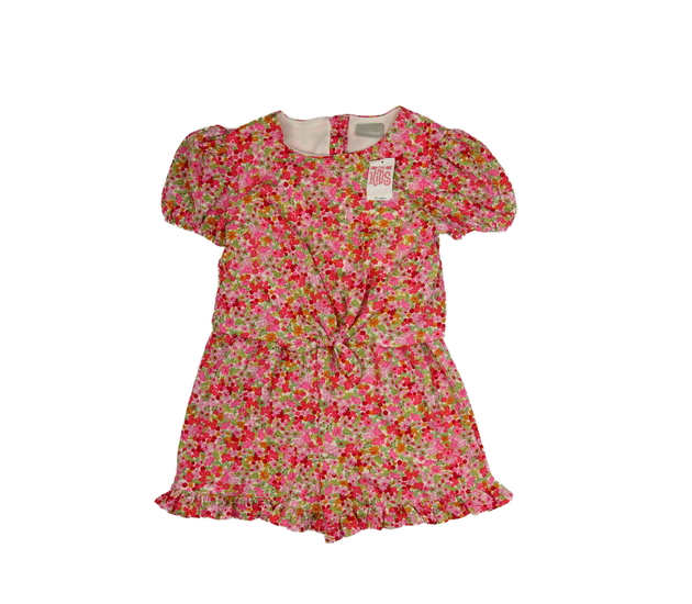 Nový květinový kraťasový overal 