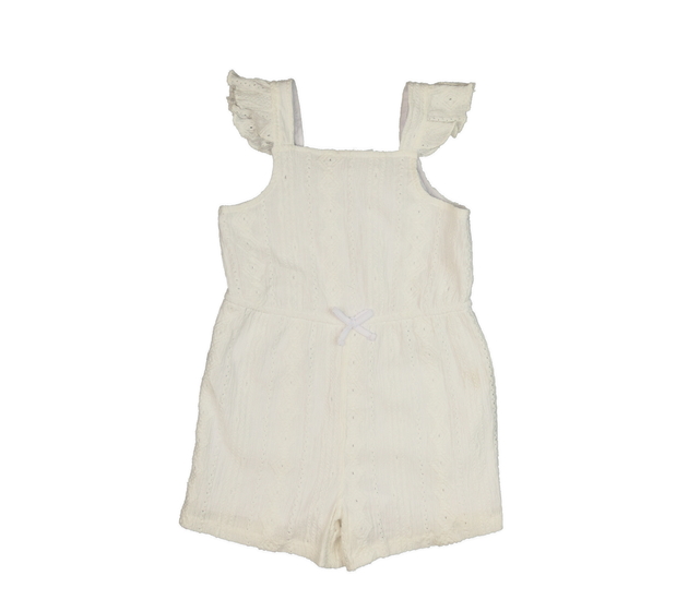 Bílý kraťasový overal Primark