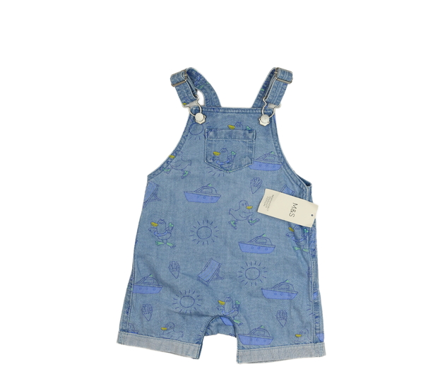 Nové modré riflové kraťasy s laclem M&S