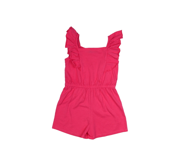 Sytě růžový kraťasový overal Primark