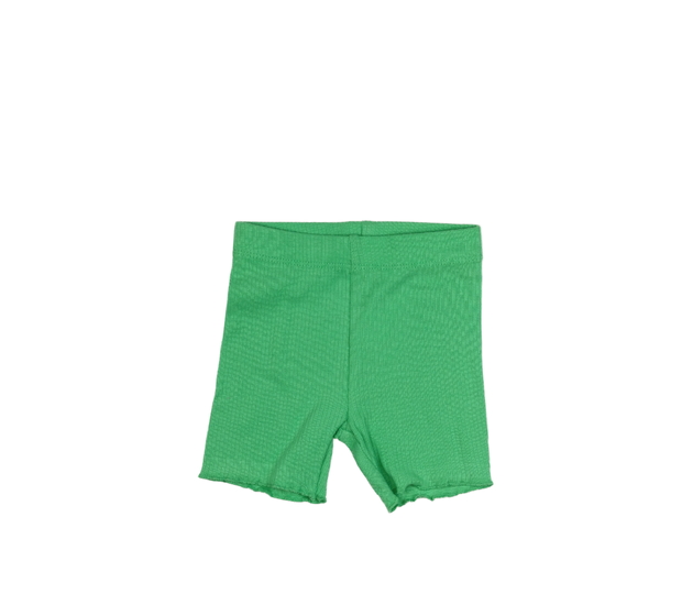 Zelené žebrované kraťasy Nutmeg