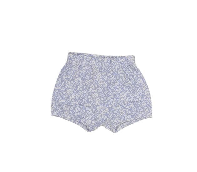 Modré květinové kraťasy