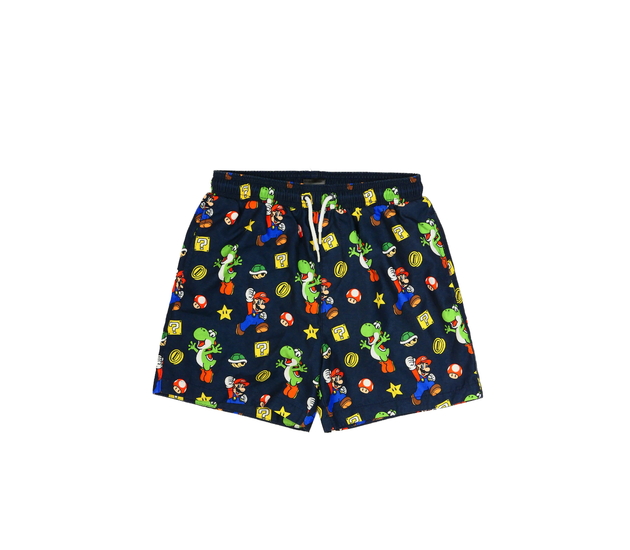 Tmavě modré kraťasy Super Mario Next