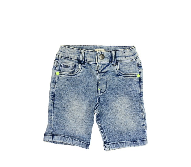 Modré melírované riflové kraťasy F&F