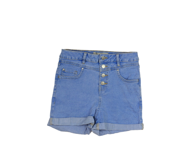 Modré riflové kraťasy New Look