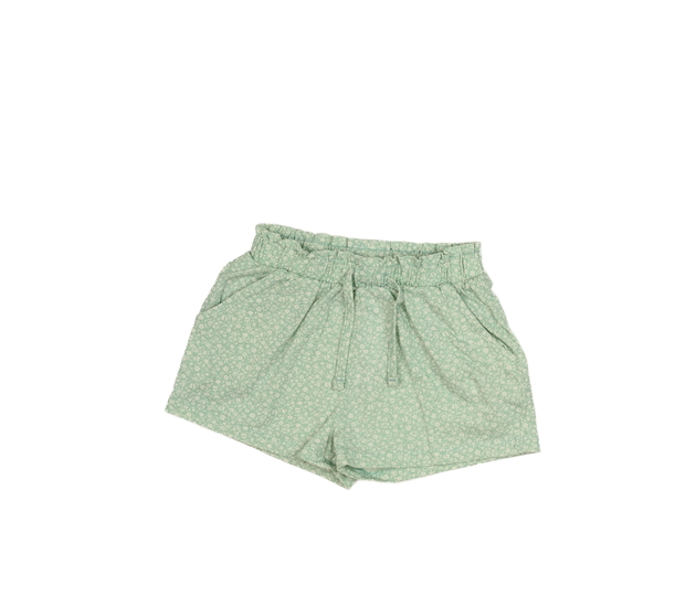 Zelené květinové kraťasy Tu