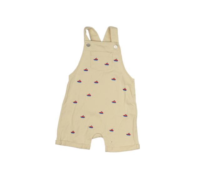 Hnědé kraťasy s laclem a plachetnicemi M&S