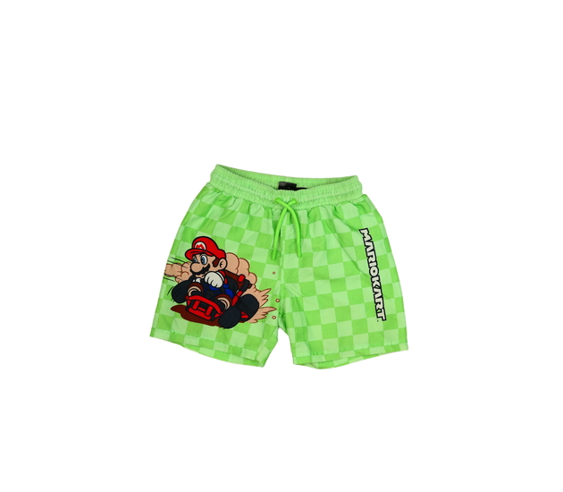 Zelené kraťasy Mario Kart Primark