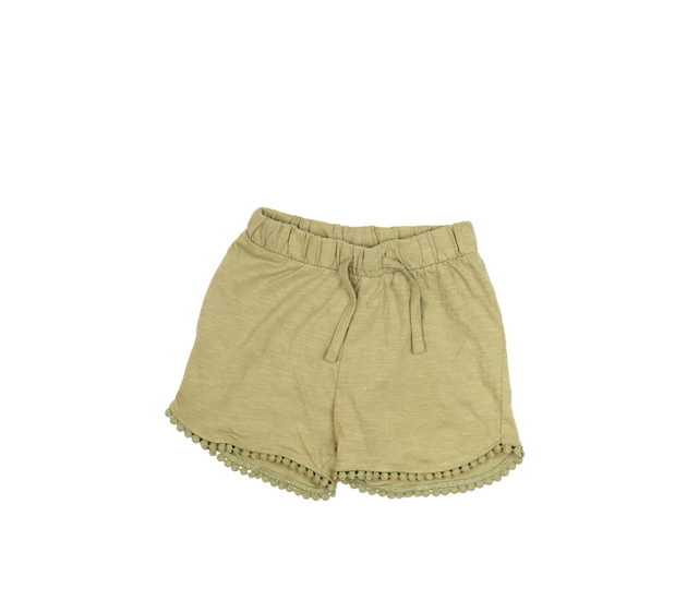 Khaki melírované kraťasy Tu