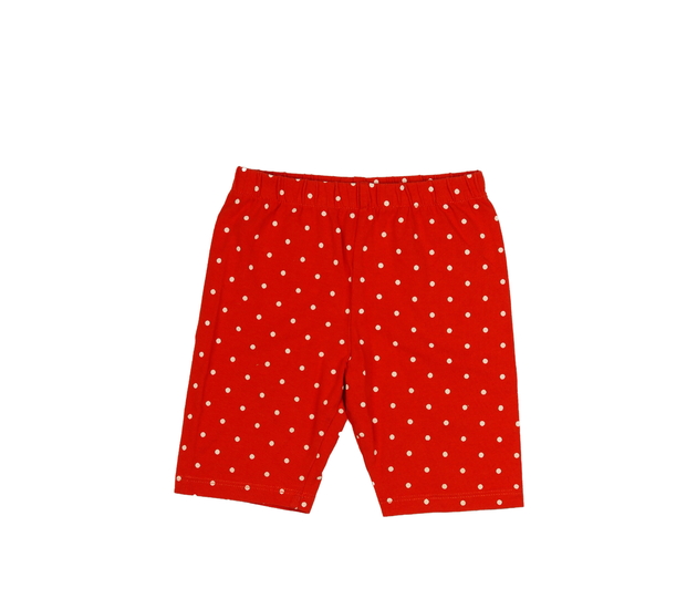 Červené kraťasy s kolečky Tu