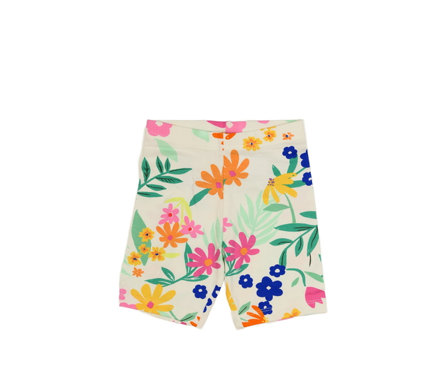 Krémové květinové kraťasy George