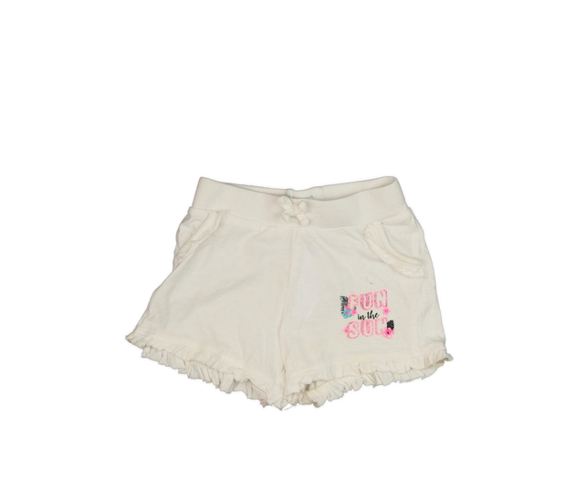 Bílé kraťasy s volánky Primark