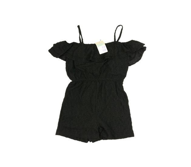 Nový černý madeirový kraťasový overal Primark