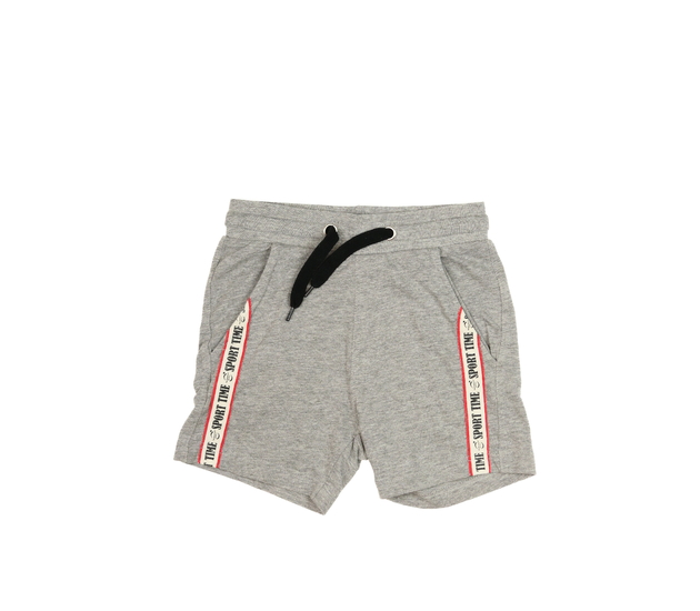 Šedé kraťasy s pruhem 