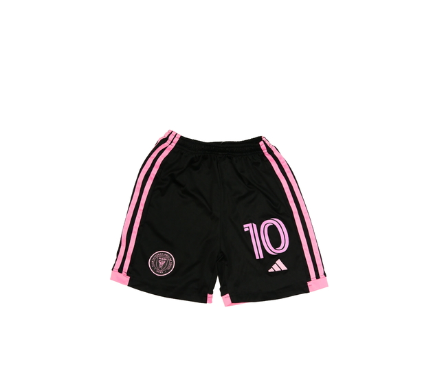 Černo-růžové sportovní kraťasy 