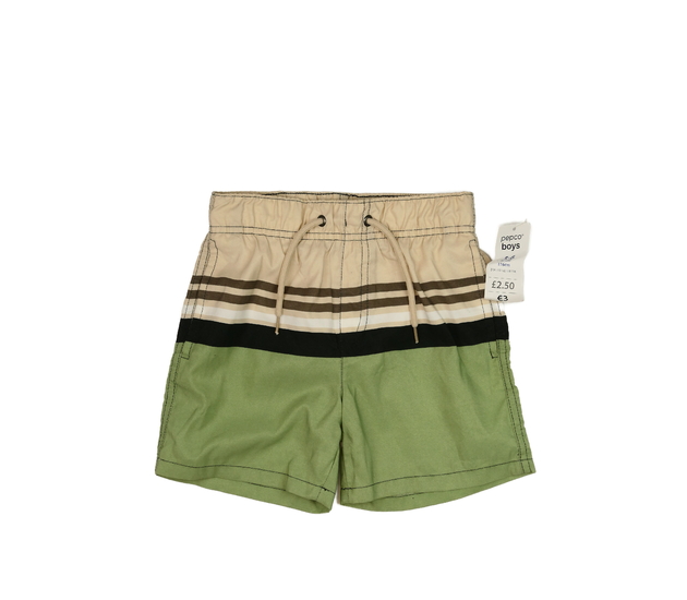 Nové zeleno-hnědé kraťasy 
