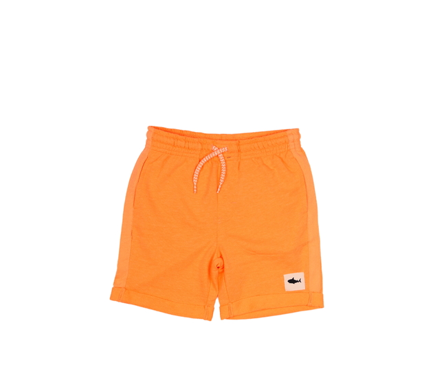 Neonově oranžové kraťasy