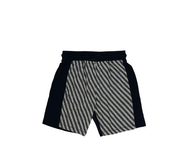 Tmavě modré vzorované kraťasy George