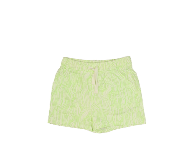 Bílo-zelené kraťasy John Lewis 