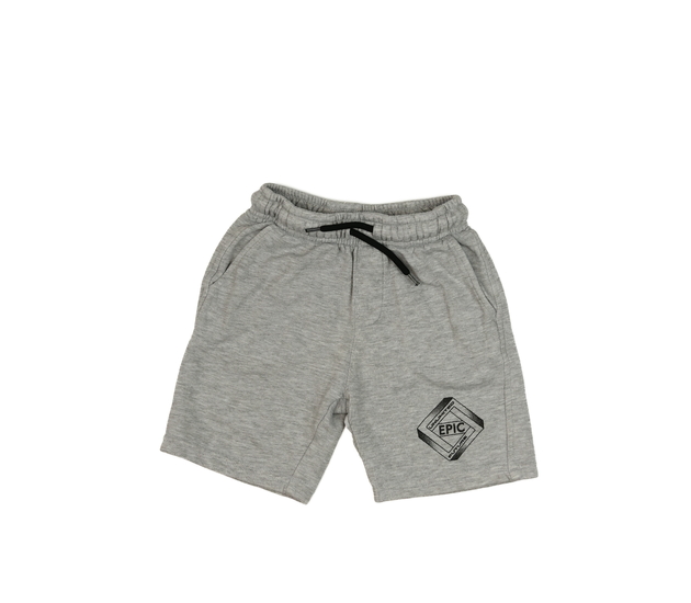 Šedé melírované kraťasy George