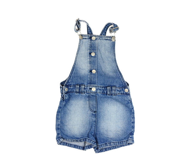 Modré riflové kraťasy s laclem Nutmeg