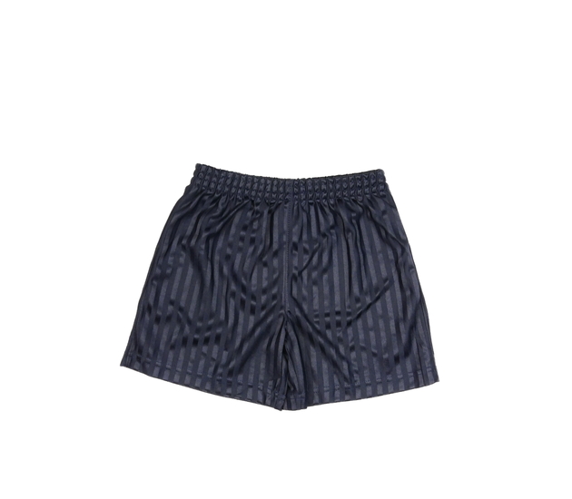 Tmavě modré pruhované sportovní kraťasy George