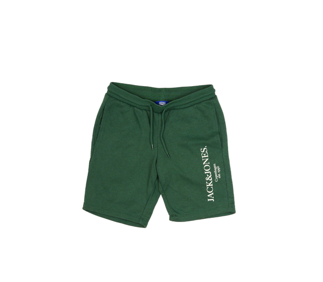 Zelené kraťasy s nápisy 