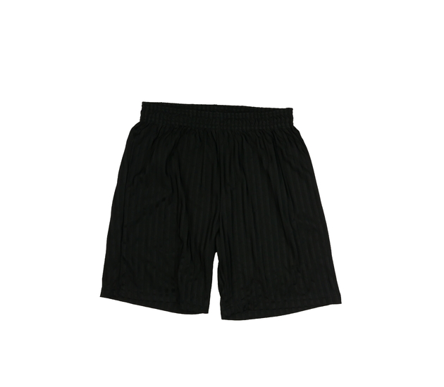 Černé pruhované sportovní kraťasy F&F