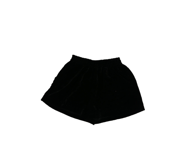 Černé semišové kraťasy Next