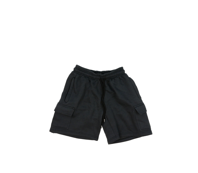 Šedé vyteplené teplákové kraťasy