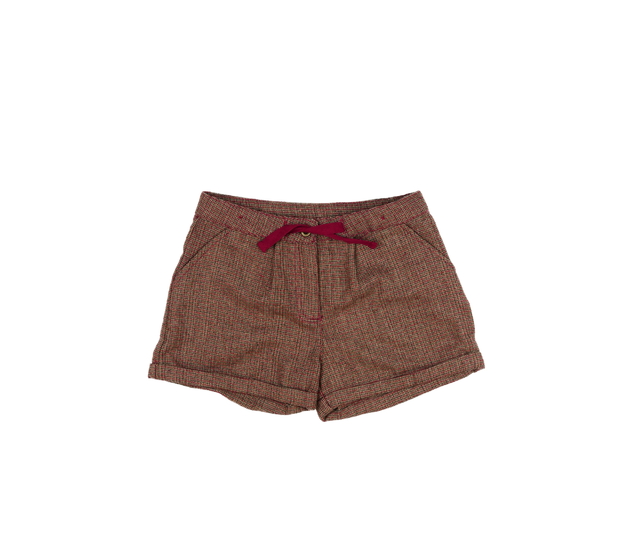 Vzorované teplejší kraťasy