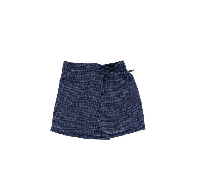 Modré lesklé kraťasy Nutmeg