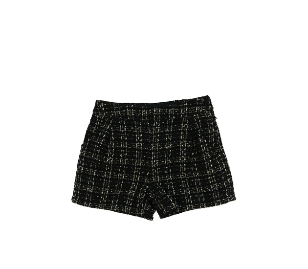 Černé zlatě vzorované společenské kraťasy Next