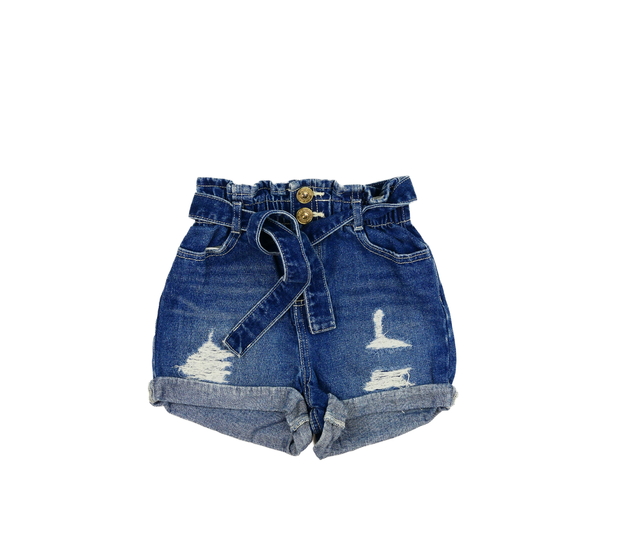 Modré riflové kraťasy River Island