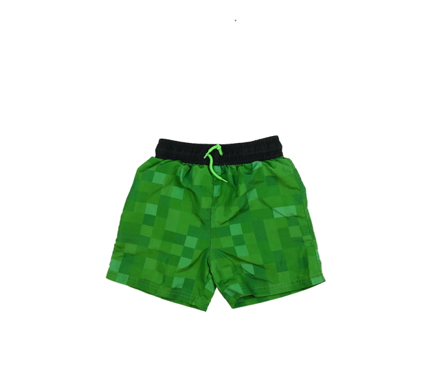 Tmavě zelené plážové kraťasy Minecraft