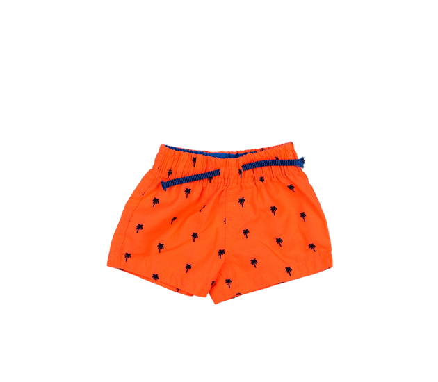 Oranžové kraťasy s palmami Primark 