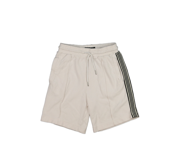 Krémové kraťasy s černými pruhy Next