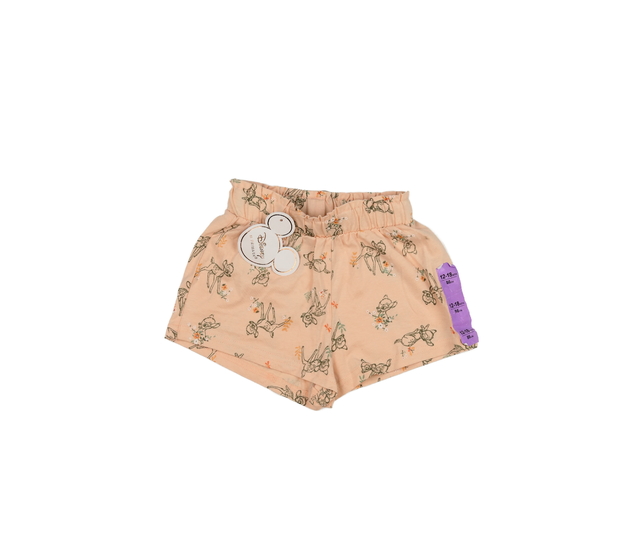 Nové světle růžové kraťasy Bambi Primark 