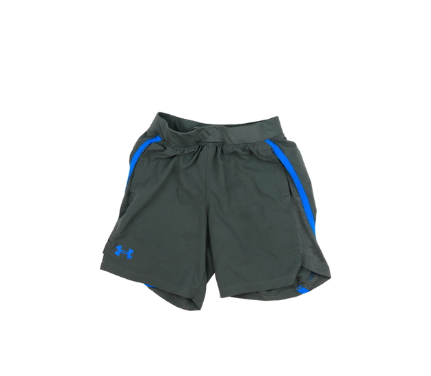 Šedo-modré sportovní kraťasy Under Armour 
